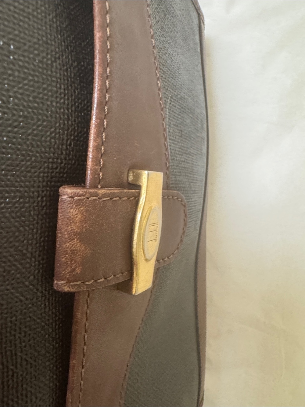 Dunhill unisex wristlet or carry bag Vintage - Picture 11 of 11